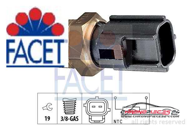 Achat de FACET 7.3230 Sonde de température, liquide de refroidissement pas chères