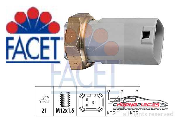 Achat de FACET 7.3277 Sonde de température, liquide de refroidissement pas chères