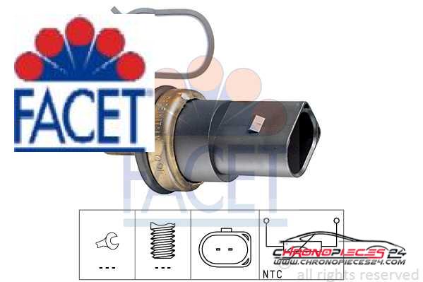 Achat de FACET 7.3278 Sonde de température, liquide de refroidissement pas chères