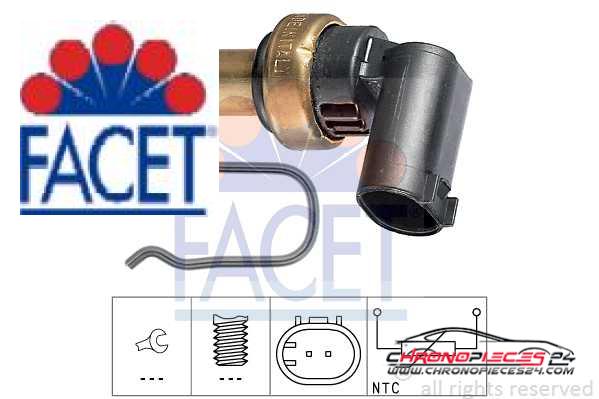 Achat de FACET 7.3300 Sonde de température, liquide de refroidissement pas chères