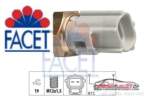 Achat de FACET 7.3323 Sonde de température, liquide de refroidissement pas chères