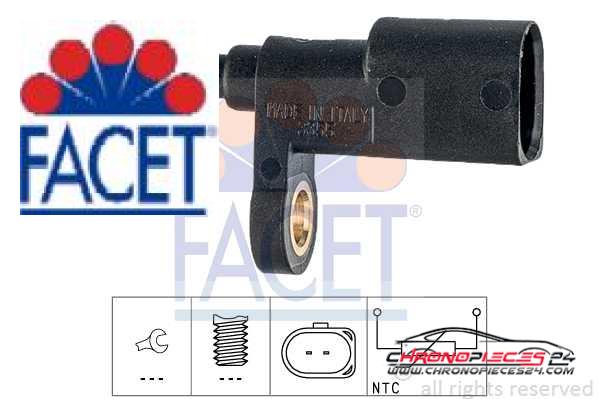 Achat de FACET 7.3355 Sonde de température, liquide de refroidissement pas chères