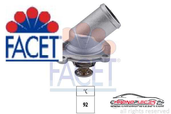 Achat de FACET 7.8653 Thermostat d'eau pas chères