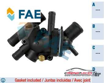 Achat de FAE 5322789 Thermostat d'eau pas chères