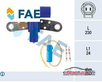 Achat de FAE 79322 Palpeur de régime, gestion moteur pas chères