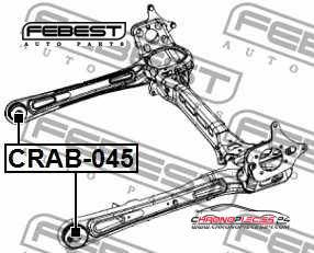 Achat de FEBEST CRAB-045 Suspension, corps de l'essieu pas chères