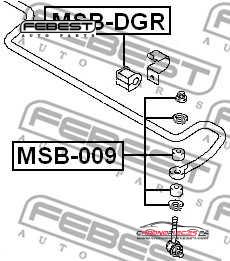 Achat de FEBEST MSB-DGR Suspension, stabilisateur pas chères