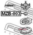 Achat de FEBEST MZB-003 Appareil d'appui à balancier, coupelle de suspension pas chères