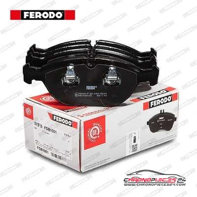 Achat de FERODO FDB1001 Kit de plaquettes de frein, frein à disque pas chères