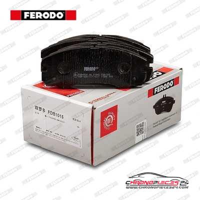 Achat de FERODO FDB1015 Kit de plaquettes de frein, frein à disque pas chères