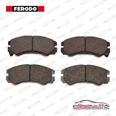 Achat de FERODO FDB1015 Kit de plaquettes de frein, frein à disque pas chères