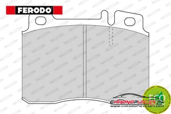 Achat de FERODO FDB1037 Kit de plaquettes de frein, frein à disque pas chères