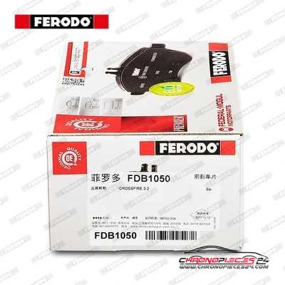 Achat de FERODO FDB1050 Kit de plaquettes de frein, frein à disque pas chères