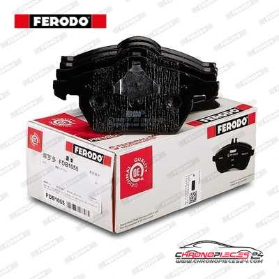 Achat de FERODO FDB1055 Kit de plaquettes de frein, frein à disque pas chères