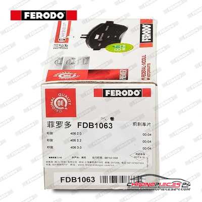 Achat de FERODO FDB1063 Kit de plaquettes de frein, frein à disque pas chères