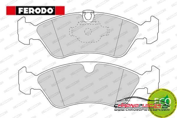 Achat de FERODO FDB1067 Kit de plaquettes de frein, frein à disque pas chères