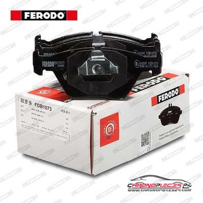 Achat de FERODO FDB1073 Kit de plaquettes de frein, frein à disque pas chères