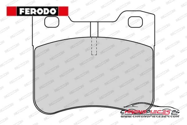 Achat de FERODO FDB1109 Kit de plaquettes de frein, frein à disque pas chères