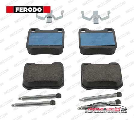 Achat de FERODO FDB1117 Kit de plaquettes de frein, frein à disque pas chères