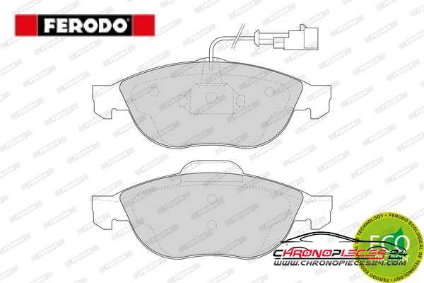 Achat de FERODO FDB1134 Kit de plaquettes de frein, frein à disque pas chères