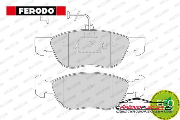 Achat de FERODO FDB1137 Kit de plaquettes de frein, frein à disque pas chères