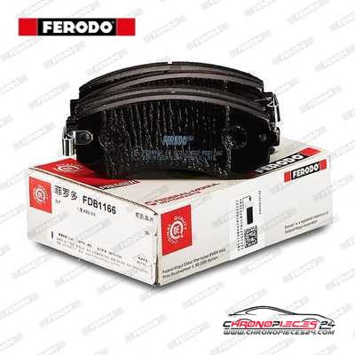 Achat de FERODO FDB1166 Kit de plaquettes de frein, frein à disque pas chères