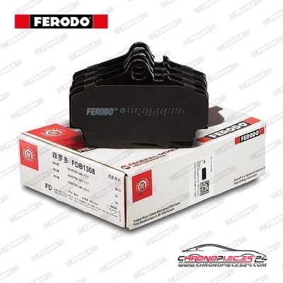 Achat de FERODO FDB1308 Kit de plaquettes de frein, frein à disque pas chères