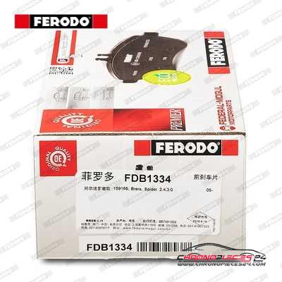 Achat de FERODO FDB1334 Kit de plaquettes de frein, frein à disque pas chères