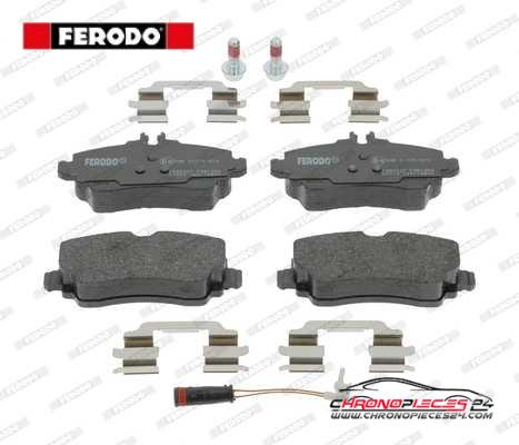 Achat de FERODO FDB1356 Kit de plaquettes de frein, frein à disque pas chères