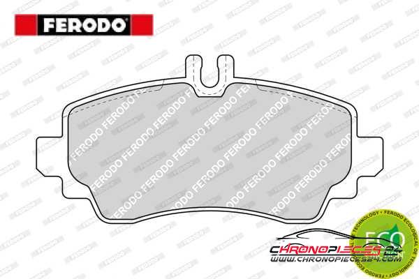 Achat de FERODO FDB1357 Kit de plaquettes de frein, frein à disque pas chères