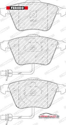 Achat de FERODO FDB1407 Kit de plaquettes de frein, frein à disque pas chères
