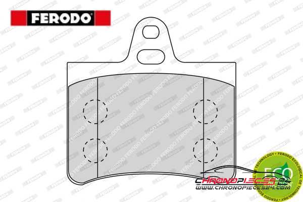 Achat de FERODO FDB1413 Kit de plaquettes de frein, frein à disque pas chères