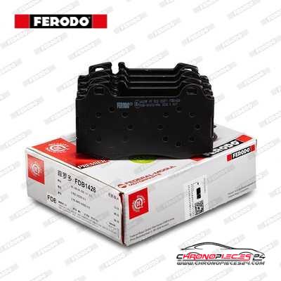 Achat de FERODO FDB1426 Kit de plaquettes de frein, frein à disque pas chères