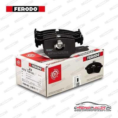 Achat de FERODO FDB1483 Kit de plaquettes de frein, frein à disque pas chères