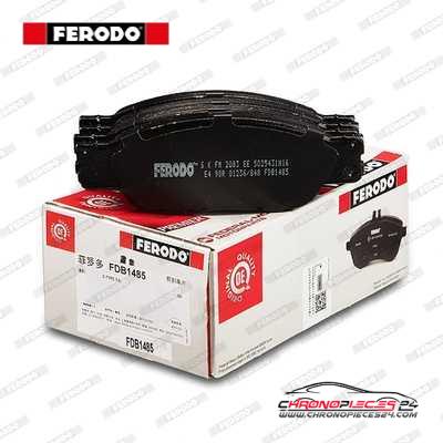 Achat de FERODO FDB1485 Kit de plaquettes de frein, frein à disque pas chères