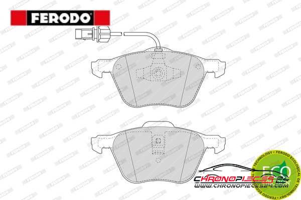 Achat de FERODO FDB1497 Kit de plaquettes de frein, frein à disque pas chères