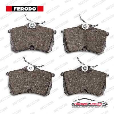 Achat de FERODO FDB1506 Kit de plaquettes de frein, frein à disque pas chères