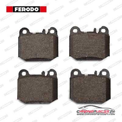 Achat de FERODO FDB1512 Kit de plaquettes de frein, frein à disque pas chères