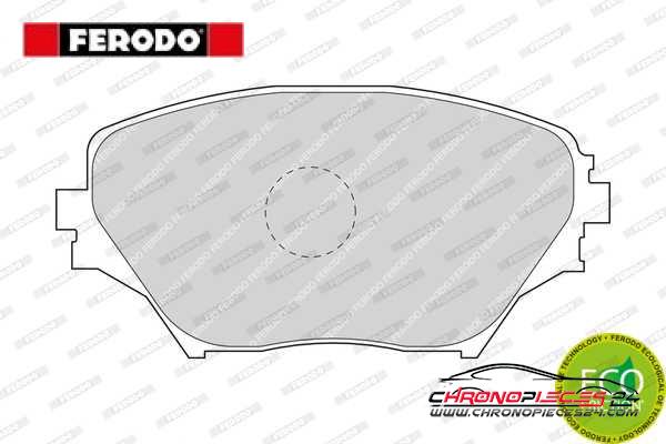 Achat de FERODO FDB1514 Kit de plaquettes de frein, frein à disque pas chères