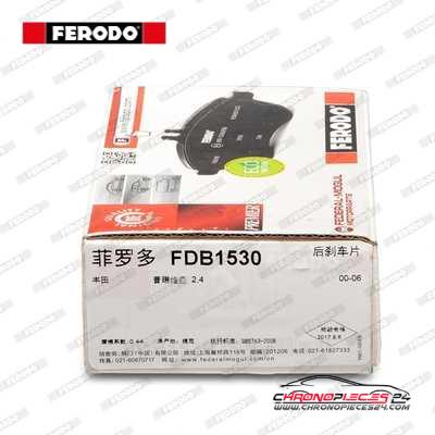 Achat de FERODO FDB1530 Kit de plaquettes de frein, frein à disque pas chères