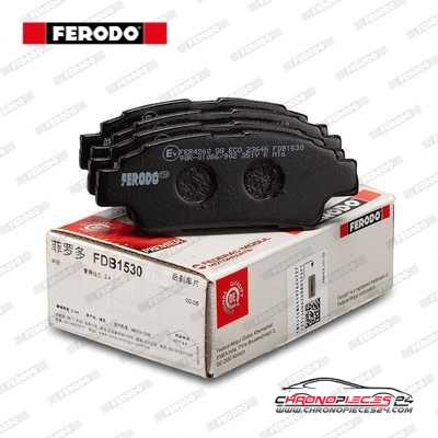 Achat de FERODO FDB1530 Kit de plaquettes de frein, frein à disque pas chères