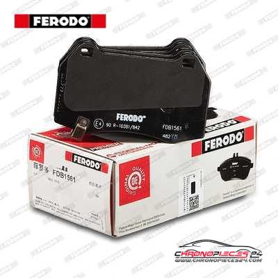 Achat de FERODO FDB1561 Kit de plaquettes de frein, frein à disque pas chères