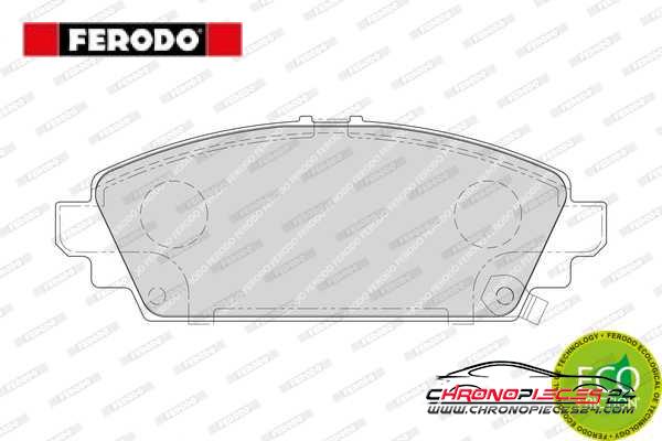 Achat de FERODO FDB1601 Kit de plaquettes de frein, frein à disque pas chères