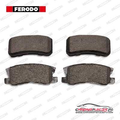 Achat de FERODO FDB1604 Kit de plaquettes de frein, frein à disque pas chères