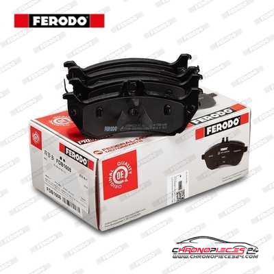 Achat de FERODO FDB1608 Kit de plaquettes de frein, frein à disque pas chères