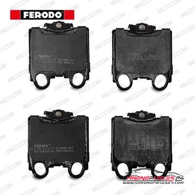 Achat de FERODO FDB1610 Kit de plaquettes de frein, frein à disque pas chères