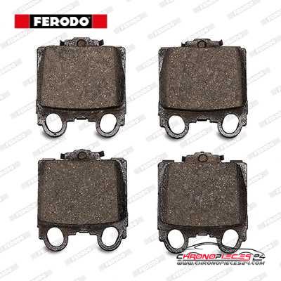 Achat de FERODO FDB1610 Kit de plaquettes de frein, frein à disque pas chères