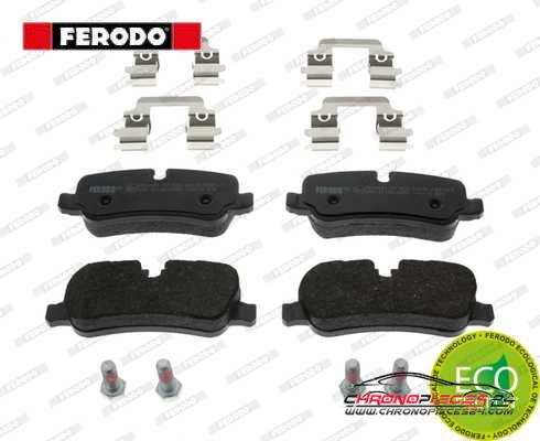 Achat de FERODO FDB1613 Kit de plaquettes de frein, frein à disque pas chères