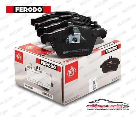 Achat de FERODO FDB1631 Kit de plaquettes de frein, frein à disque pas chères