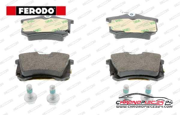 Achat de FERODO FDB1637 Kit de plaquettes de frein, frein à disque pas chères